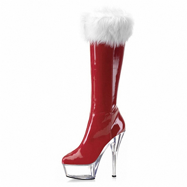 Custom wholesale plus size stripper shoes and platform pole dance fur boots shoes