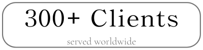300+ Clients
served worldwide