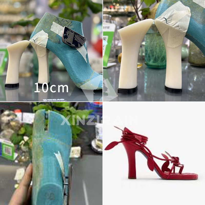 Lub caij ntuj sov Trendy Sandal Heel Pwm - Kev tshoov siab los ntawm Burberry