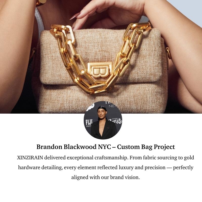 Brandon Blackwood NYC – Custom Bag Project