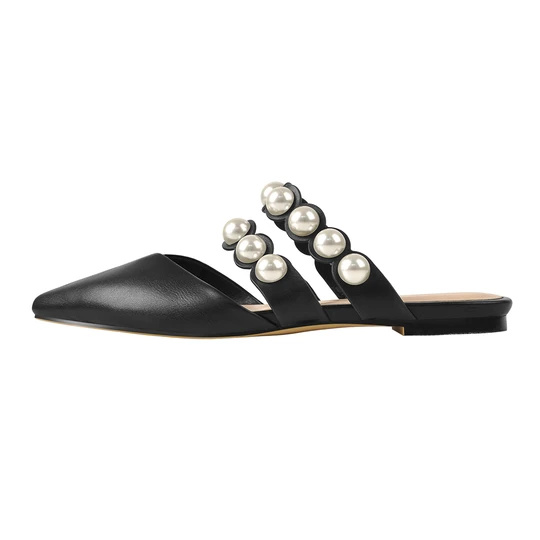 Sabates Black Pearl Mule