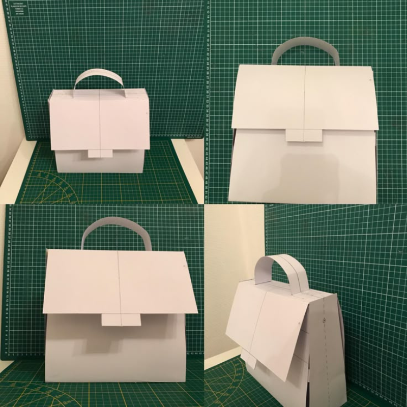 Creation of the Paper Mold for Your Bag