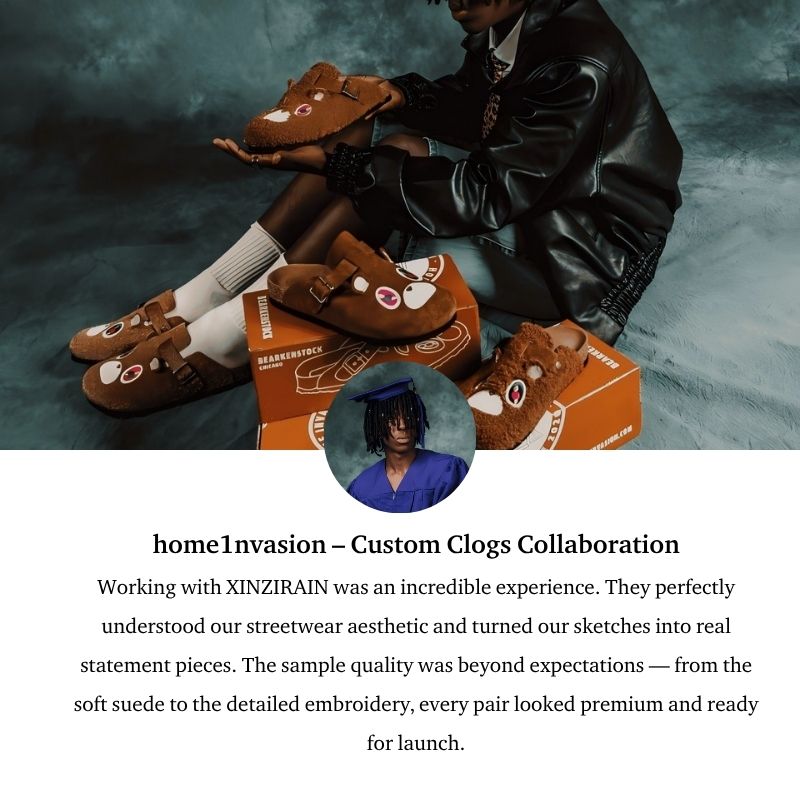 home1nvasion – Custom Clogs Collaboration