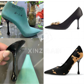 Muffa per tacchi ellittici in stile Jimmy Choo per tacchi alti è sandali di donna 92 ​​mm di altezza