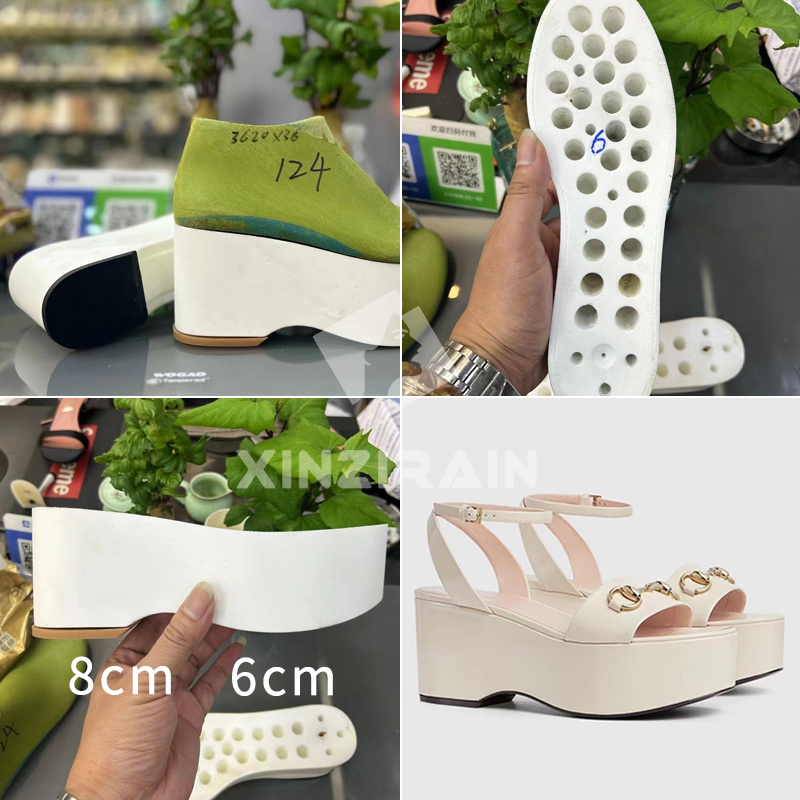 GUCCI-Inspired Platform Sandal Mold សម្រាប់ការរចនាផ្ទាល់ខ្លួន